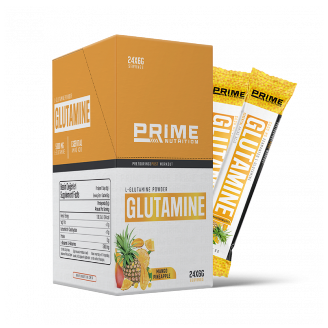 Prime Nutrition L-Glutamine Mango&Ananas 24 Adet x 6 gram